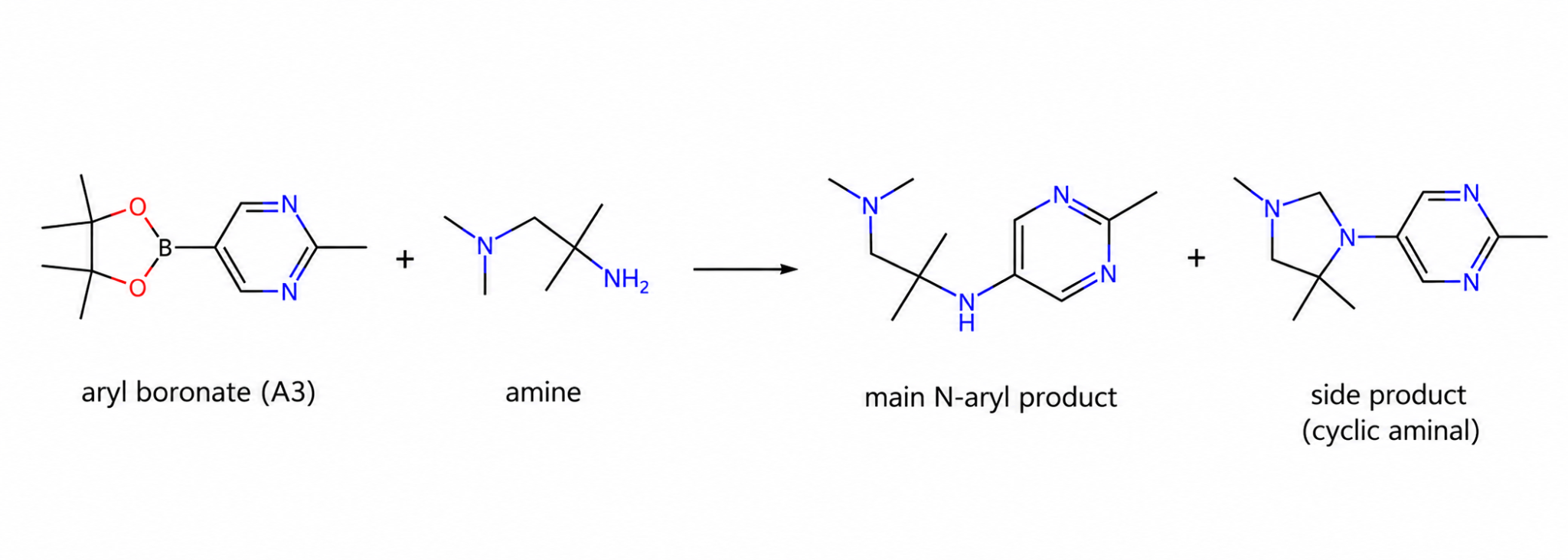Proposed intramolecular cyclization leading to the possible M1-002 product